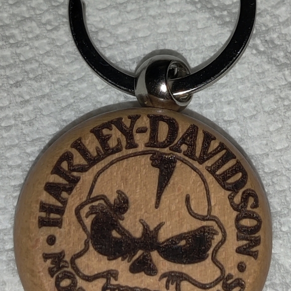 Harley Davidson key ring personalized - Picture 5 of 7